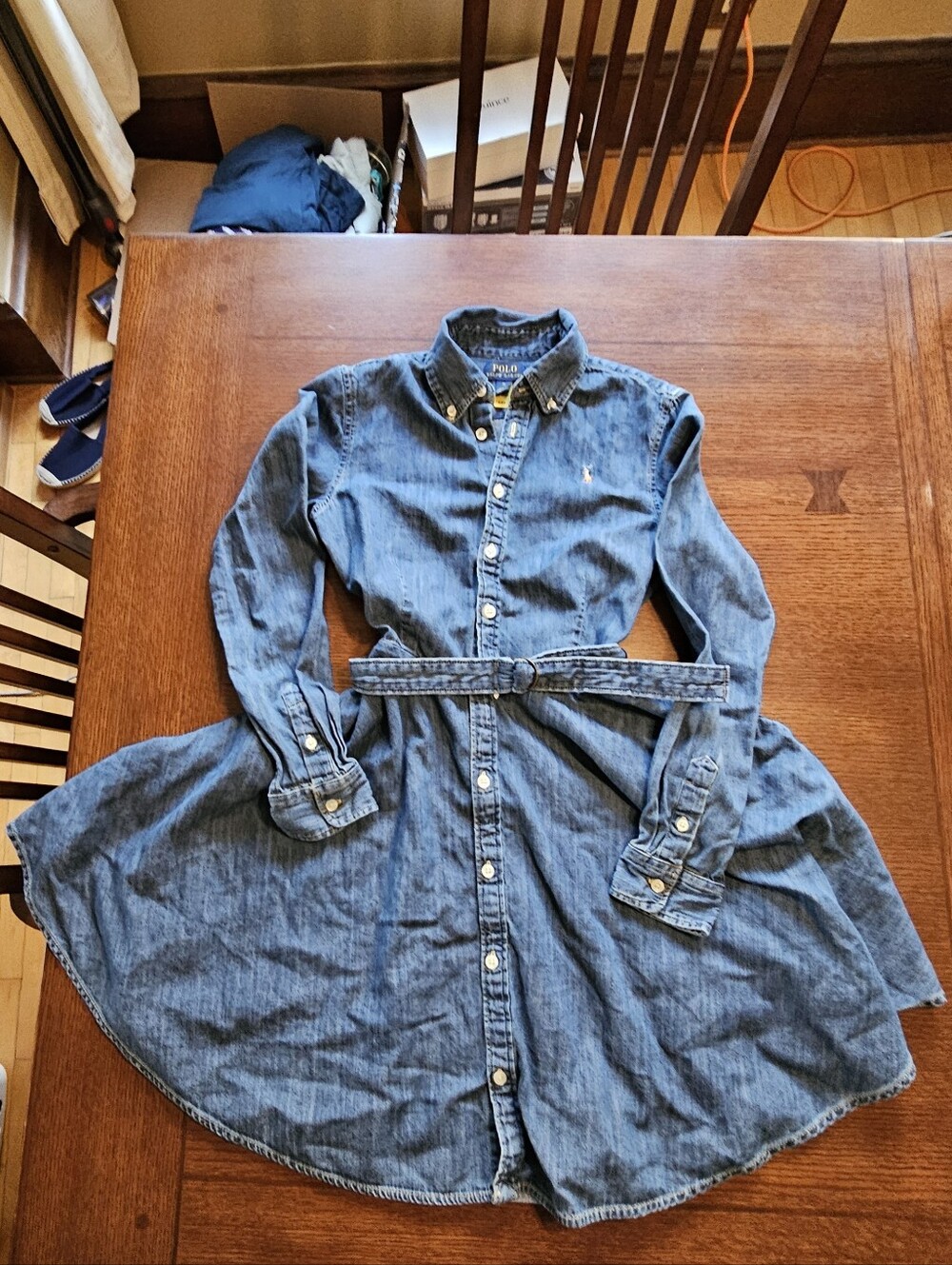 Polo Ralph Lauren Denim Dress Size 14